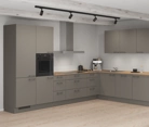 Nobilia SPA L-shaped kitchen 366,6 cm x 246,6 cm with appliances planning 2 1
