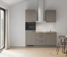 Nobilia SPA Galley kitchen 180 cm with appliances planning 2 0