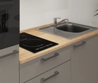 Nobilia SPA Galley kitchen 180 cm with appliances planning 2 3