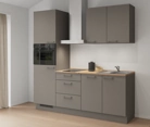 Nobilia SPA Galley kitchen 210 cm with appliances planning 2 1