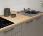 Nobilia SPA Galley kitchen 210 cm with appliances planning 2 3