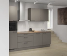 Nobilia SPA Galley kitchen 270 cm with appliances planning 2 1