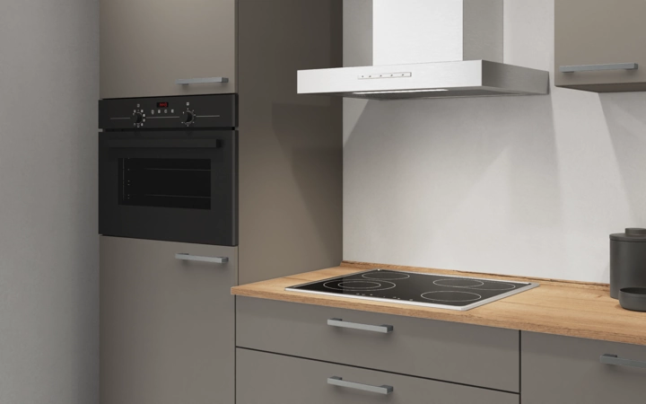 Nobilia SPA Galley kitchen 270 cm with appliances planning 2 2