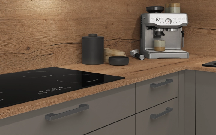 Nobilia SPA L-shaped kitchen 366,6 cm x 246,6 cm with appliances planning 3 3