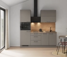 Nobilia SPA Galley kitchen 210 cm with appliances planning 3 0