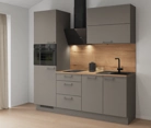 Nobilia SPA Galley kitchen 210 cm with appliances planning 3 1