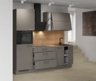 Nobilia SPA Galley kitchen 240 cm with appliances planning 3 4