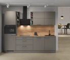Nobilia SPA Galley kitchen 270 cm with appliances planning 3 0