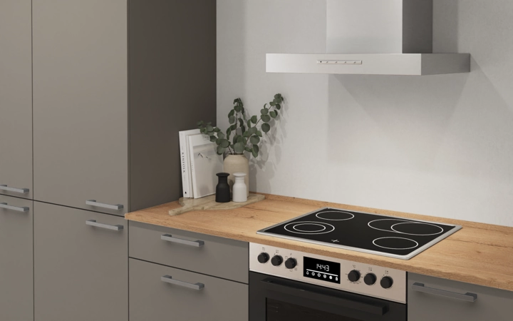 Nobilia SPA L-shaped kitchen 366,6 cm x 246,6 cm with appliances planning 4 2