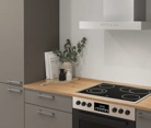 Nobilia SPA L-shaped kitchen 366,6 cm x 246,6 cm with appliances planning 4 2