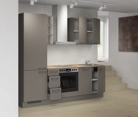 Nobilia SPA Galley kitchen 240 cm with appliances planning 4 4