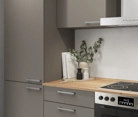 Nobilia SPA Galley kitchen 270 cm with appliances planning 4 2
