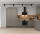 Nobilia SPA L-shaped kitchen 366,6 cm x 246,6 cm with appliances planning 5 0