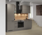 Nobilia SPA Galley kitchen 240 cm with appliances planning 5 1