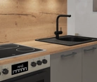 Nobilia SPA Galley kitchen 240 cm with appliances planning 5 3