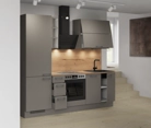Nobilia SPA Galley kitchen 240 cm with appliances planning 5 4
