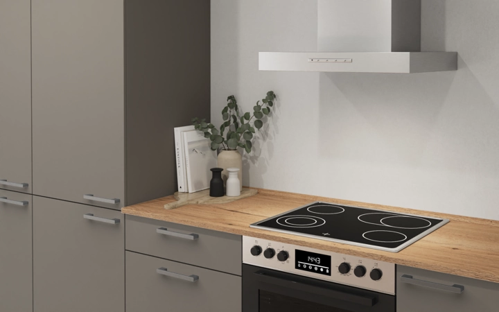 Nobilia SPA L-shaped kitchen 366,6 cm x 246,6 cm with appliances planning 6 2