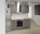 Nobilia SPA Galley kitchen 210 cm with appliances planning 6 1
