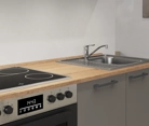 Nobilia SPA Galley kitchen 210 cm with appliances planning 6 3