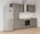 Nobilia SPA Galley kitchen 270 cm with appliances planning 6 1