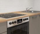 Nobilia SPA Galley kitchen 270 cm with appliances planning 6 3