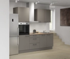 Nobilia SPA Galley kitchen 210 cm with appliances planning 7 1
