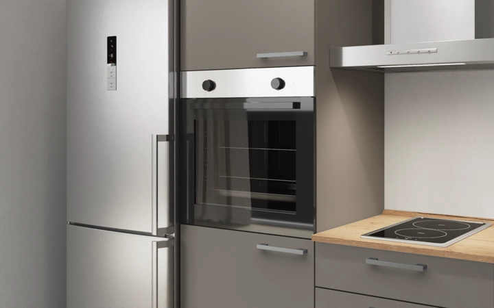 Nobilia SPA Galley kitchen 210 cm with appliances planning 7 2