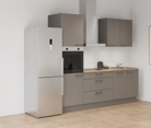 Nobilia SPA Galley kitchen 240 cm with appliances planning 7 1