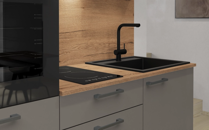 Nobilia SPA Galley kitchen 180 cm with appliances planning 8 3