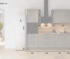 Nobilia SPA Galley kitchen 240 cm with appliances planning 8 5