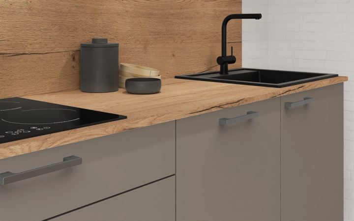 Nobilia SPA Galley kitchen 270 cm with appliances planning 8 3