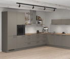Nobilia SPA L-shaped kitchen 366,6 cm x 246,6 cm with appliances planning 9 1