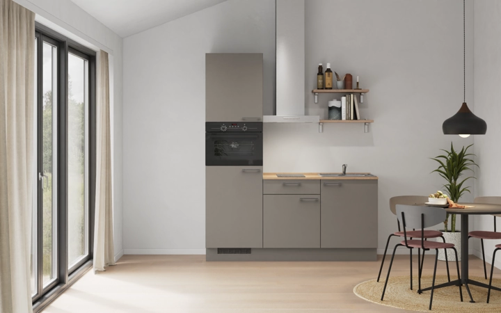Nobilia SPA Galley kitchen 180 cm with appliances planning 9 0