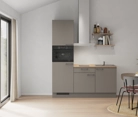 Nobilia SPA Galley kitchen 180 cm with appliances planning 9 0