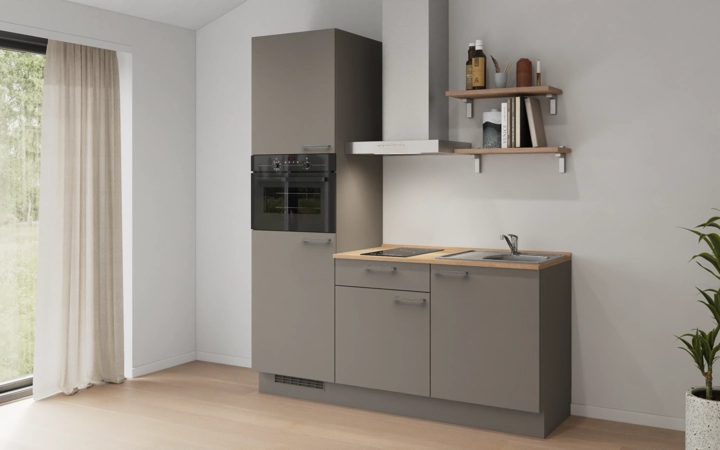 Nobilia SPA Galley kitchen 180 cm with appliances planning 9 1