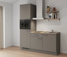 Nobilia SPA Galley kitchen 180 cm with appliances planning 9 1
