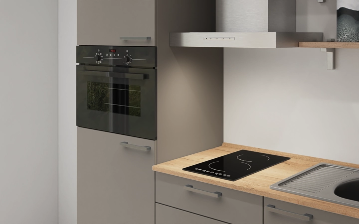 Nobilia SPA Galley kitchen 180 cm with appliances planning 9 2