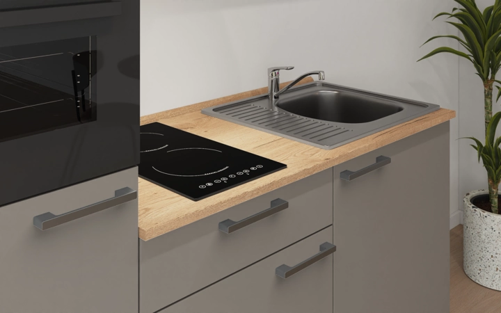 Nobilia SPA Galley kitchen 180 cm with appliances planning 9 3