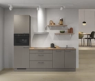 Nobilia SPA Galley kitchen 240 cm with appliances planning 9 0