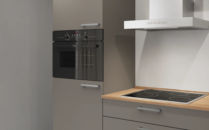 Nobilia SPA Galley kitchen 240 cm with appliances planning 9 2